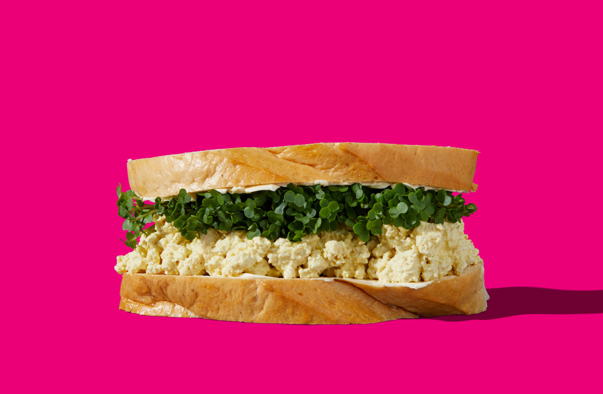 Tofoo Egg and Cress Sandwich