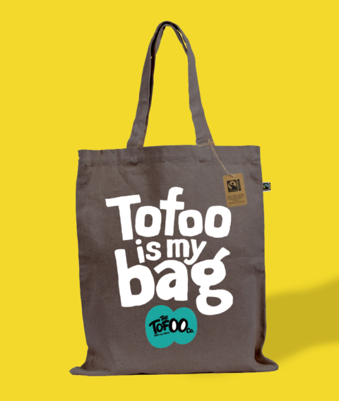 Tofoo is my bag, dark grey