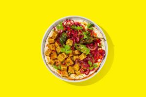Tofoo Pesto Hummus Bowl